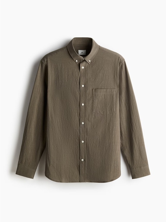 H&M Other - H&M Men’s Regular Fit Textured Shirt